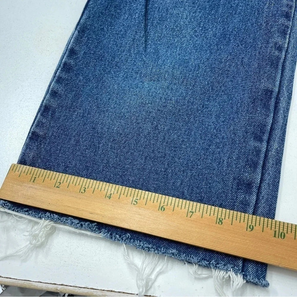 Fore Warned Vintage Cropped Baggy jeans Womens Size 4 - 0396 - Picture 7 of 9